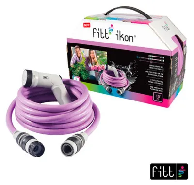 Produktbild von Gartenschlauch dehnbar FITT IKON, lavendel
