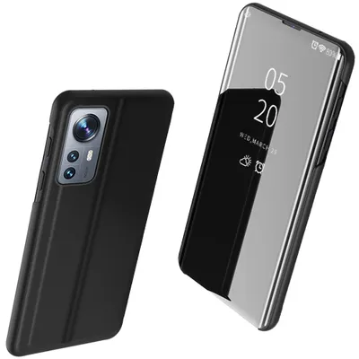 Image de Clear View Case Xiaomi 12 Lite Flip Cover Black