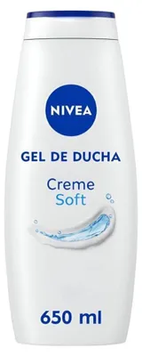 Obrázek produktu pro NIVEA Creme Soft, Sprchový gel, 650 ml, Dospělí, Unisex, Tělo, Univerzální pleť