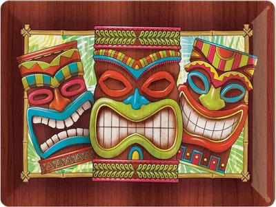 Produktbild von Servier Tablett Tiki Time