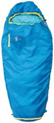 Produktbild von Grüezi Bag | Kinderschlafsack Water Blue | atmungsaktiv | hautfreundlich | ideal für Campingabenteuer | waschbar & leicht zu lagern