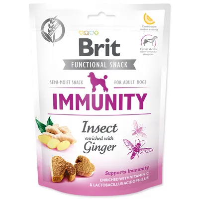 Obrázek produktu pro BRIT Care Dog Functional Snack Immunity Insect 150 g