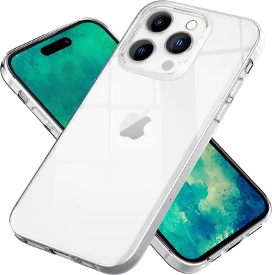 Image de Coque NALIA « GLAZE » pour Apple iPhone 14 Pro Max - Coque de protection en TPU transparent, anti-jaunissement, fine et légère - Coque de téléphone portable transparente