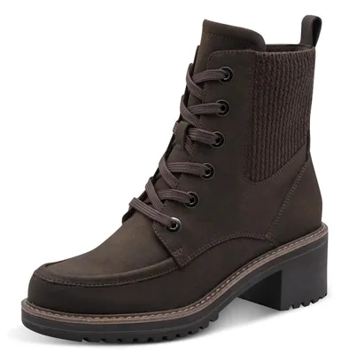 Image de Bottes pour femmes MARCO TOZZI, fermeture éclair, confortables, couleur marron (MOCCA), taille 40 EU