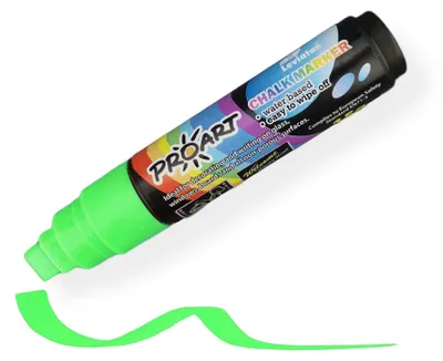 Immagine prodotto di Pennarelli a gesso per lavagna, lavabili, diametro 10 mm, colore verde