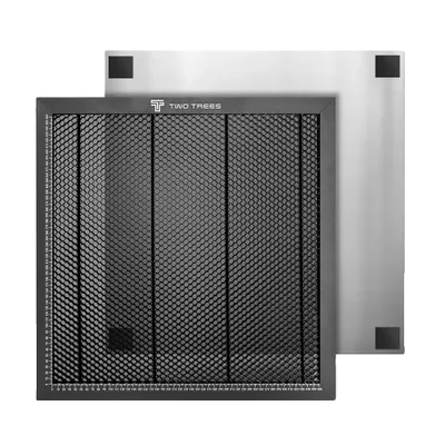 Immagine prodotto di Banco da lavoro a nido d'ape per taglio laser, struttura in alluminio resistente, dimensioni regolabili, set di banchi da lavoro, 500x500x22 mm