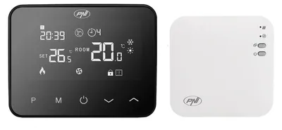 Immagine prodotto di Termostato Wi-Fi - Wireless - Bianco - 4 programmi giornalieri