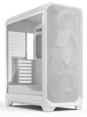 Obrázok produktu pre Fractal Design Meshify 3, PC, Biela, ATX, EATX, micro ATX, Mini-ITX, Oceľ, Temperované sklo, Hranie, 17,3 cm