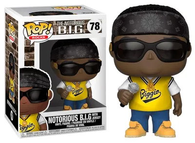 Obrázek produktu pro Funko POP! Rocks Notorious B.I.G. with Jersey 78