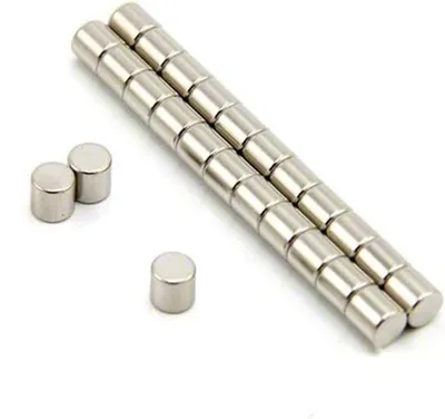 Produktbild von Neodym-Magnete 5 mm dick - 0,76 kg Zugkraft - 50 Stück - rund