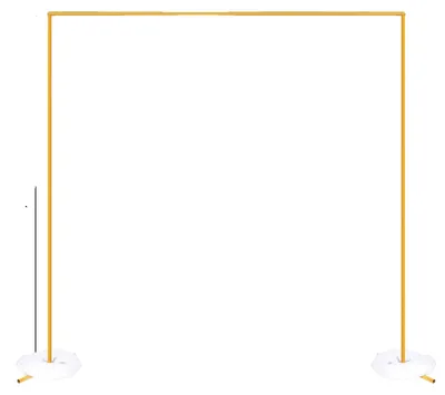 Productafbeelding van Ballonboogstandaard, herbruikbaar metalen frame, eenvoudige montage, 2 x 2 meter, groot