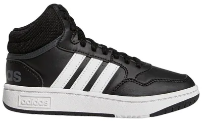 Produktbild von adidas Hoops Mid Core Black Cloud White Grey (GS) - EU 35.5