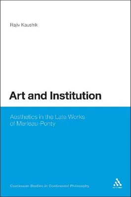 Produktbild von Art and the Institution of Being
