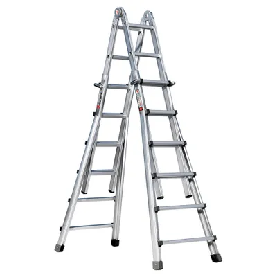 Produktbild von Euroline Premium 31601 Vario-Klappleiter 4x6 Sprossen