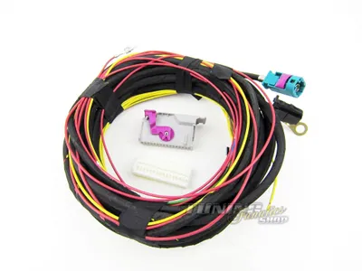 Produktbild von Kabelbaum Kabelsatz RFK Rückfahrkamera Kabel Adapter für Audi Navi RNS-E RNSE