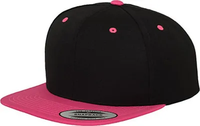 Produktbild von Urban Classics Classic Smapback 2-Tone Cap Herren Basecap Neon, Farbe: Black/Neonpink
