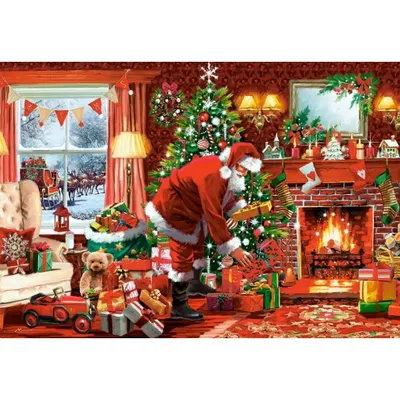 Produktbild von CASTORLAND Puzzle Santa' s Special Delivery 1500 Teile
