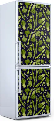 Produktbild von Magnete Dekorative - 70 cm x 190 cm - Küche - Magnetmatte Kühlschrankmagnete - Grünes Gemüse