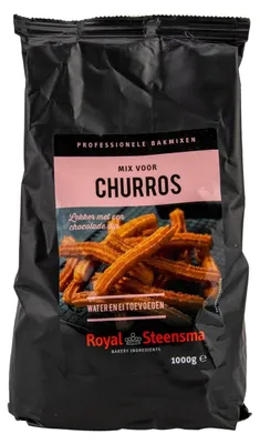 Obrázok produktu pre Royal Steensma Churros Mix 1000 g – Originálna španielska zmes na pečenie pre chrumkavé churros