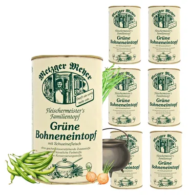 Produktbild von Metzger Meyer Grüne Bohneneintopf 6 x 1200ml