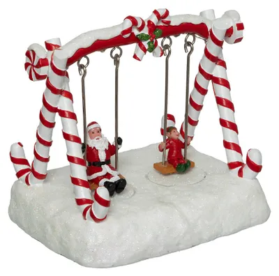 Immagine prodotto di Figura natalizia mobile con illuminazione, 16 x 12,5 cm