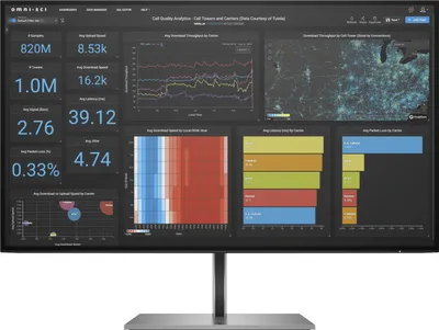 Produktbild von HP Z27q G3 - LED-Monitor - 68.6 cm (27") - 2560 x 1440 QHD @ 60 Hz - IPS - 350 cd/m² - 1000:1 - 5 ms - HDMI, 2xDisplayPort - Silber