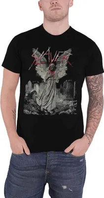 Obrázek produktu pro Slayer - Tričko "Gravestone Walks" pro muže/dámy Uni RO1927 (XL) (Black)