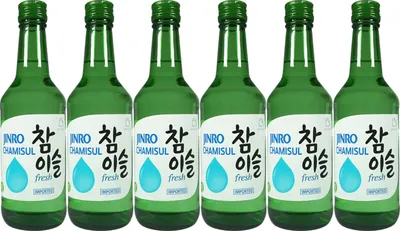 Produktbild von Jinro Chamisul Soju Fresh 16,5% alk. 6x350ml