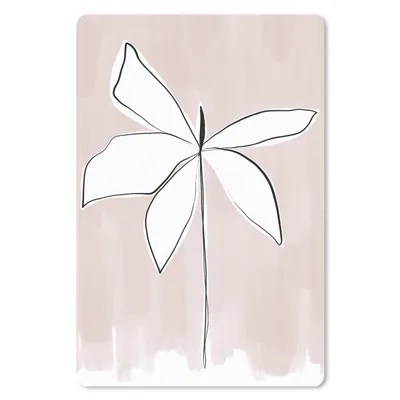 Produktbild von MuchoWow® Mauspad Mousepad Blume - Abstrakt - Pastell 18x27 cm - Mousepads - Maus Mat - Pad - Mausunterlage