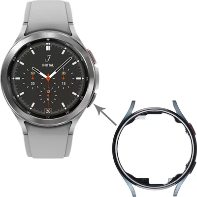 Produktbild von Für Samsung Galaxy Watch 4 44mm SM-R870 LCD Rahmen Bezel Ersatzteil Blau