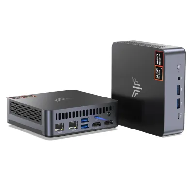 Produktbild von NiPoGi AM21 Mini PC mit AMD Ryzen 7 8745HS 32GB DDR5 & 1TB SSD(max.96GB + 4TB), vorinstalliertem Windows 11 Pro | AMD Radeon 780M | 2X HDMI | WiFi 6