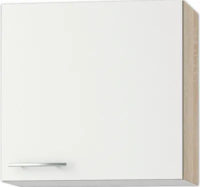 Produktbild von Optifit Hängeschrank Dakar286 BxTxH 60 x 34,6 x 57,6 cm weiß glänzend zerlegt Anschlag reversibel KUDK O606-9+
