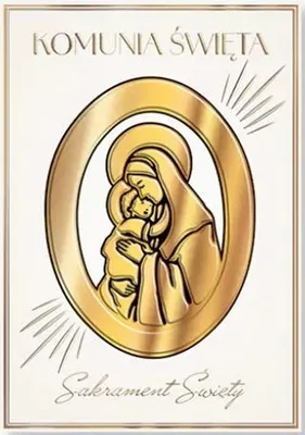 Image de Carte B6 « La communion ». Maryjka - Henry
