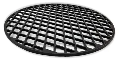 Image de Grille en fonte ronde pour barbecue à foyer, diamètre 47 cm
