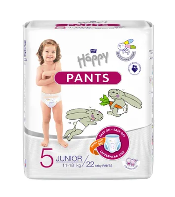 Produktbild von Bella baby Happy Pants Gr.5 Junior 11-18 kg 22 St