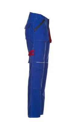 Immagine prodotto di Pantaloni da lavoro Planam in basalto, modello 2821, colore blu/rosso, taglia 52