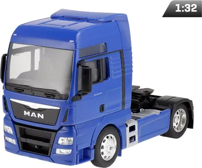 Zdjęcie produktu dla Model 1:32, MAN TGX XXL, ciągnik dwuosiowy, niebieski