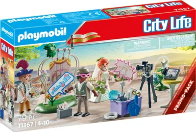 Produktbild von PLAYMOBIL City Life 71367 Hochzeits Fotobox
