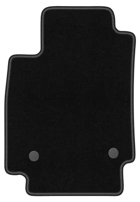 Produktbild von Fahrermatte Automatte Velours Schwarz für Renault Captur 2013-2019