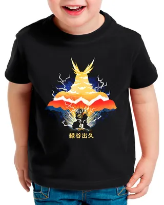 Produktbild von style3 Be a Hero Kinder T-Shirt superhero japan acade mia manga