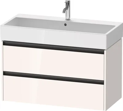 Produktbild von Duravit Ketho.2 Wastafelonderkast 98,4x46x54,9 cm Hoogglans Wit