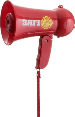 Image de Mégaphone pour enfants avec son de sirène et microphone amovible - Jouet pour jeux de rôle
