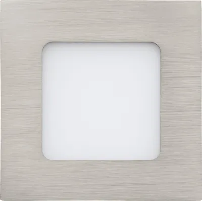 Produktbild von EGLO Einbaustrahler Fueva 1, Deckenspot, Metallguss in nickel-matt, Kunststoff in weiss warmweiß