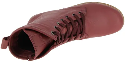 Produktbild von Andrea Conti Damen Stiefelette Schnürboot Leder Profilsohle 0342847, Größe:40 EU, Farbe:Rot