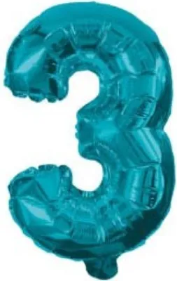 Immagine prodotto di Dimensioni approssimative del palloncino: 31 cm, numero 3