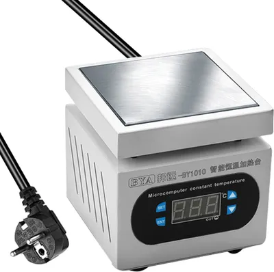 Produktbild von Aluminiumplatten-Heizstation, elektronische Heizplatten-Tisch-Vorheizplattform 0šC400 ¡æ fuer BGA-Pflanzen, Leiterplatten-Handy-LCD-Bildschirm-Reparaturen