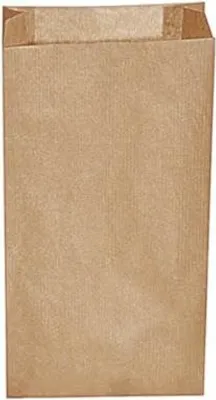 Produktbild von Kraftpapier-Frühstückstüte 0,5 kg, 10+5 x 22 cm 500 Stück.