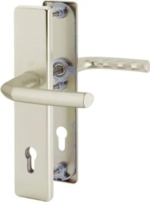 Produktbild von Hoppe HT-SI-Drückergarnitur, PZ, E92, VK10, 67-72, RH12, ALU, 1117/2221A/2440, Birmingham, oh.ZA, F2