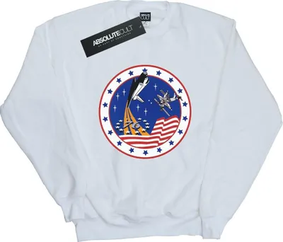 Produktbild von NASA - "Rocket 76" Sweatshirt für Herren BI48101 (3XL) (Weiß)