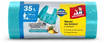 Zdjęcie produktu dla Worki na śmieci AROMA JAN N. 35L 20 sztuk